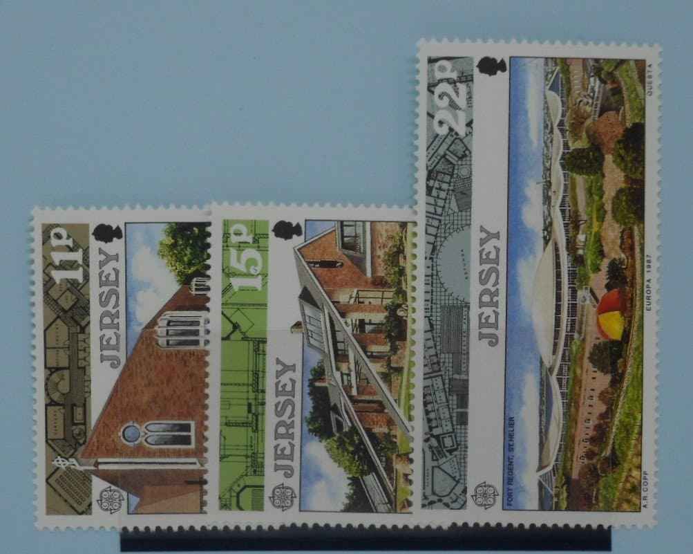 Jersey Stamps, 1987, SG414-416, Mint image 0