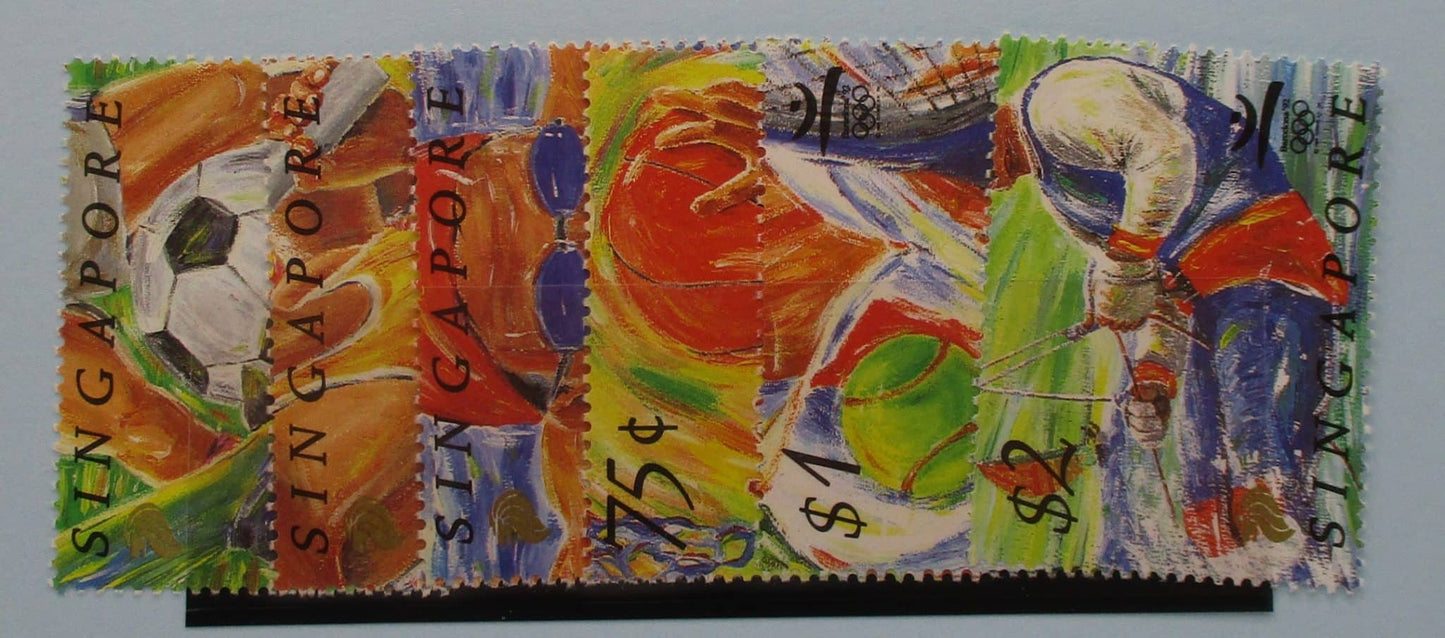 Singapore Stamps, 1992, SG681-686, Mint image 0