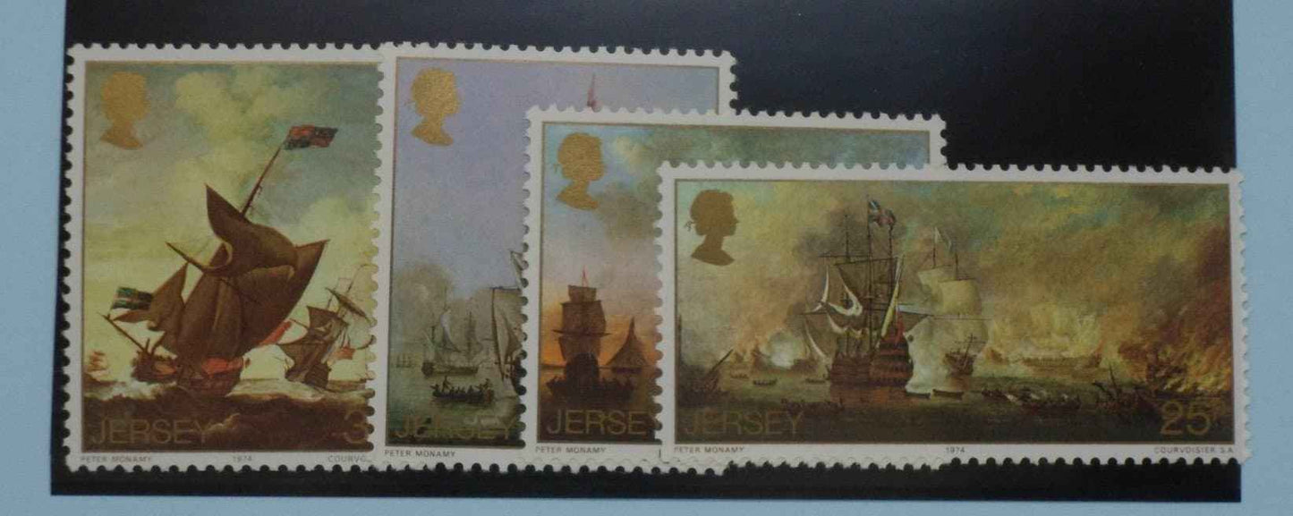 Jersey Stamps, 1974, SG115-118, Mint image 0