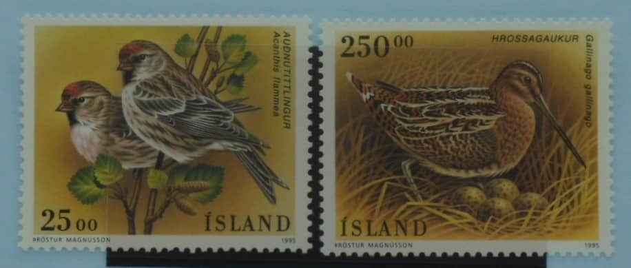 Iceland Stamps, 1995, SG848-849, Mint image 0