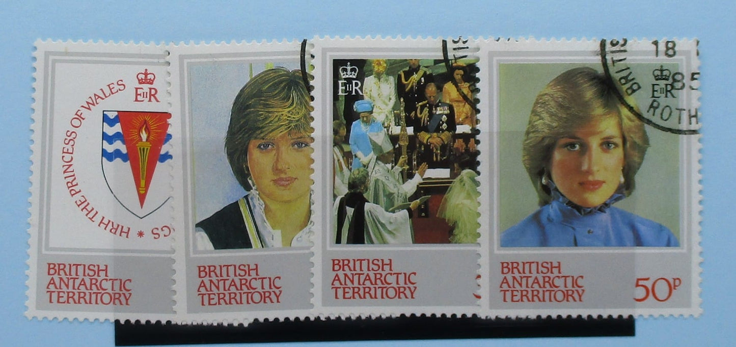British Antarctic Territory Stamps, 1982, SG109-112, Used image 0