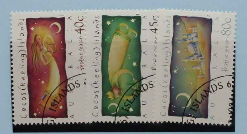 Cocos (Keeling) Islands Stamps, 1994, SG320-322, Used image 0