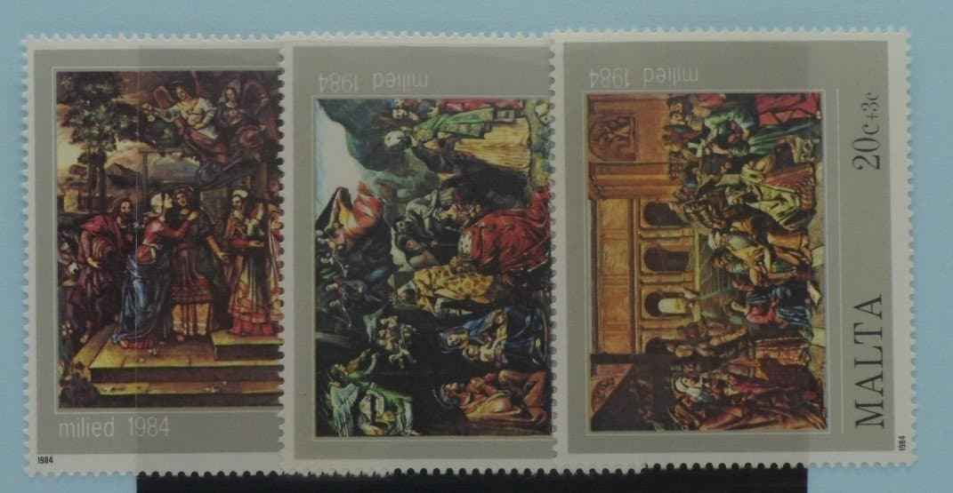 Malta Stamps, 1984, SG745-747, Mint image 0