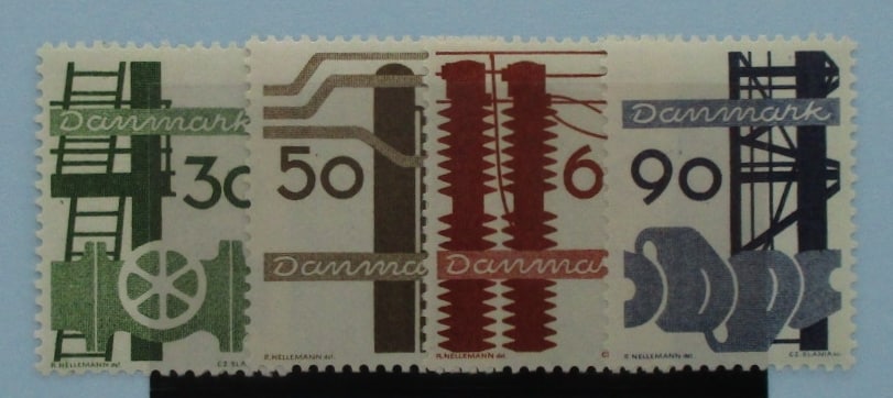Denmark Stamps, 1968, SG494-497, Mint image 0