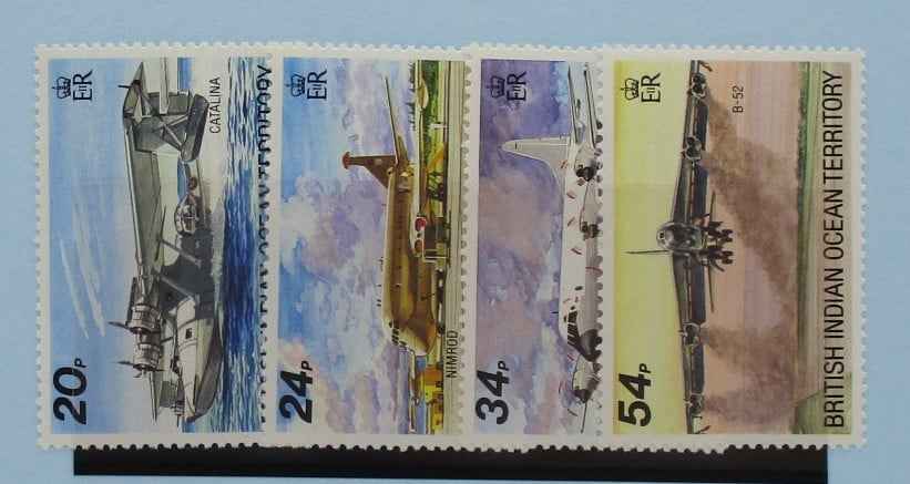 British Indian Ocean Territory Stamps, 1992, SG124-127, Mint image 0