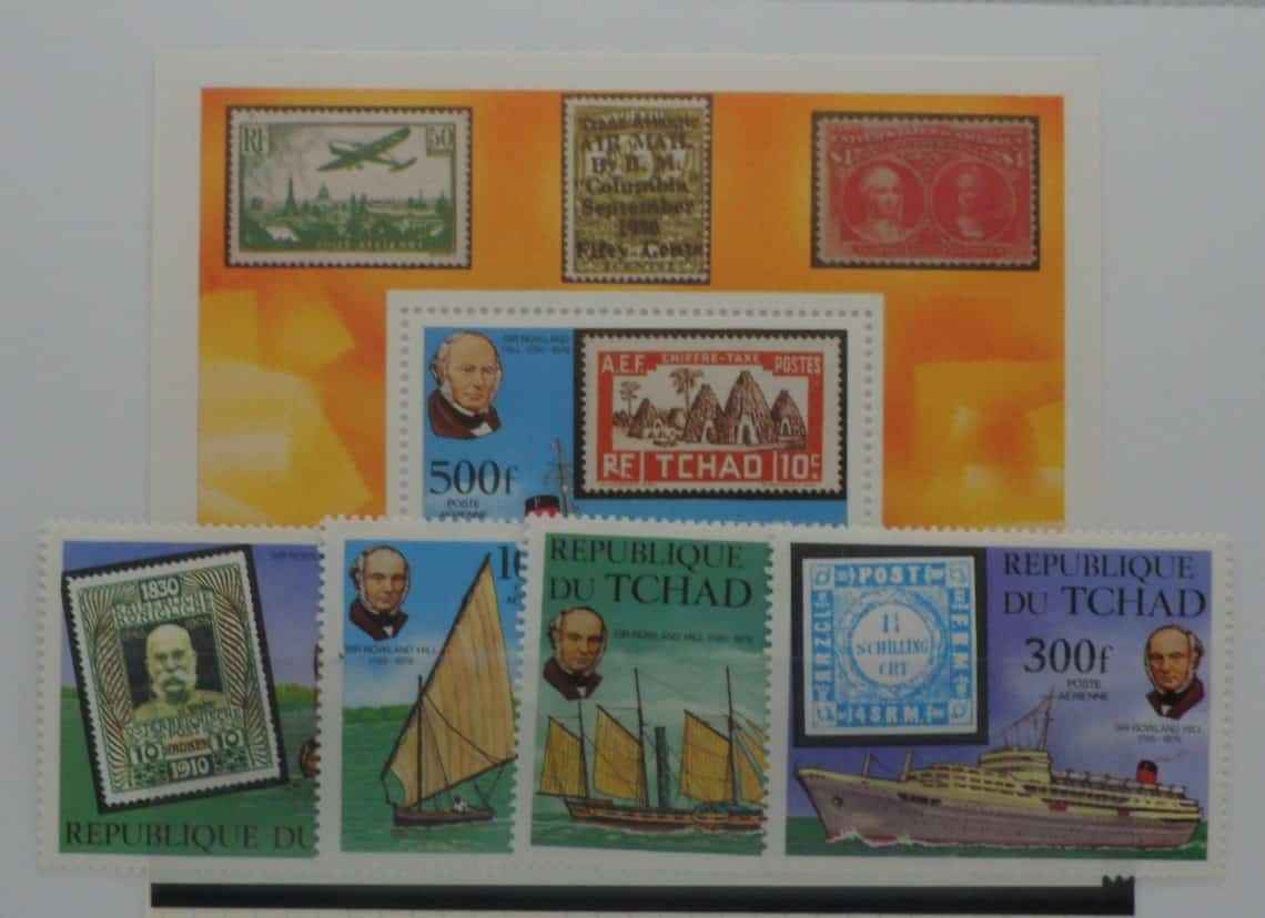 Chad Stamps, 1979, SG578-581, MS582, Mint image 0
