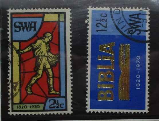 South West Africa Stamps, 1970, SG228-229, Used image 0