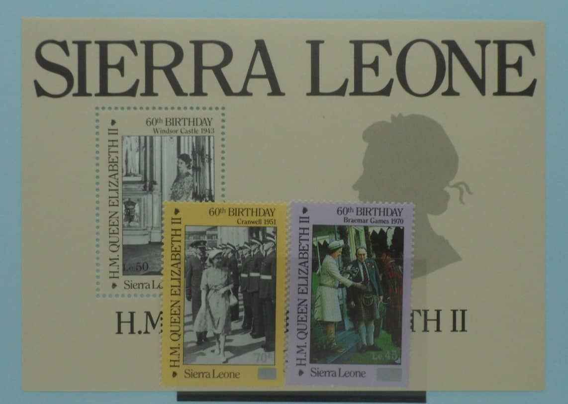 Sierra Leone Stamps, 1986, SG968-969, MS970, Mint image 0