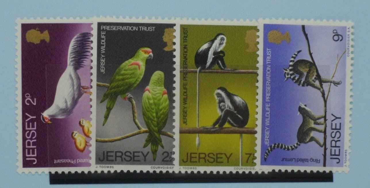 Jersey Stamps, 1971, SG57-60, Mint image 0