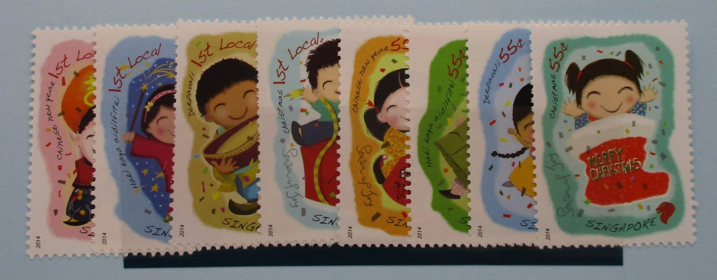 Singapore Stamps, 2014, SG2196-2203, Mint image 0