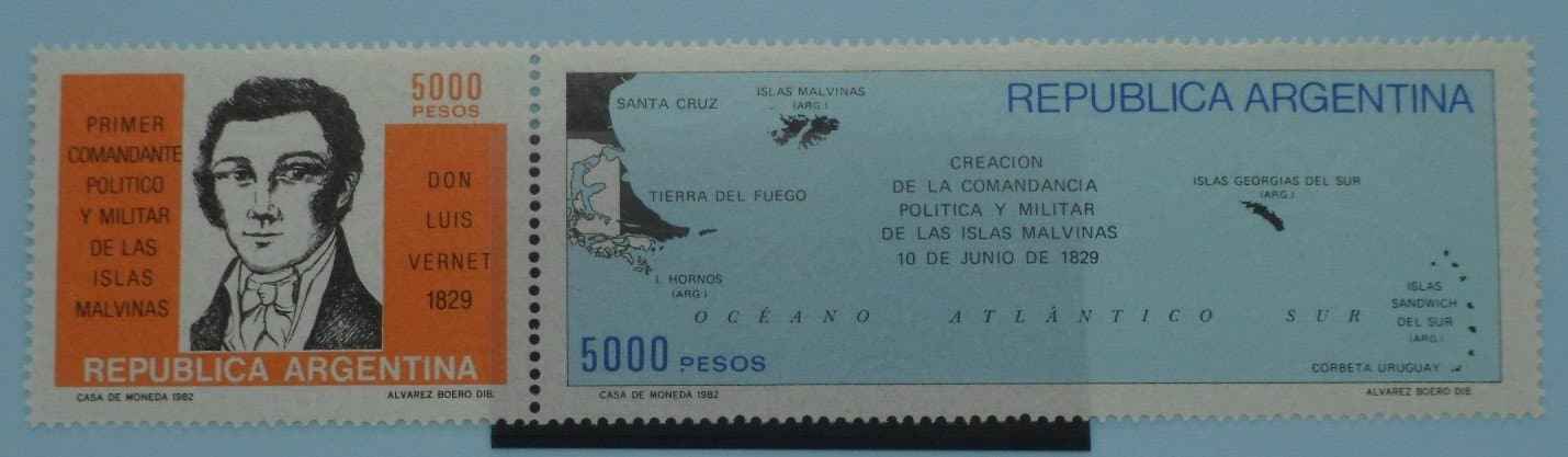 Argentina Stamps, 1982, SG1762-1763, Mint image 0