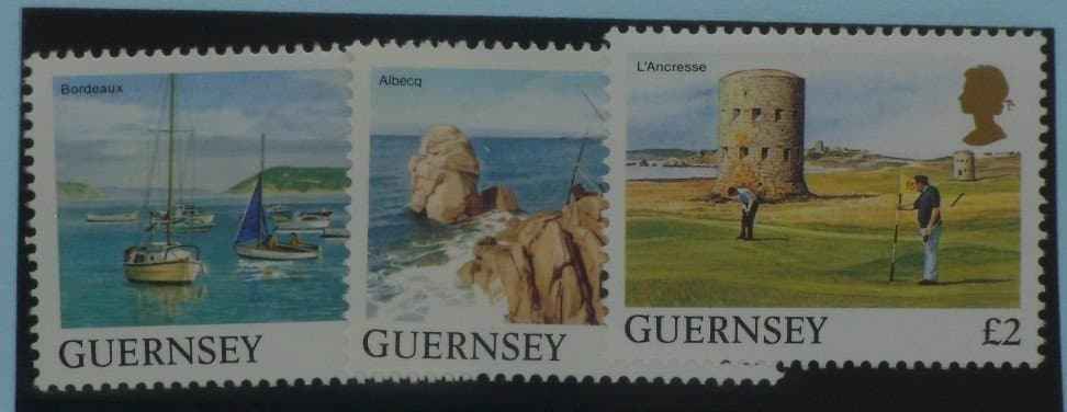 Guernsey Stamps, 1984-91, SG313-315, Mint image 0