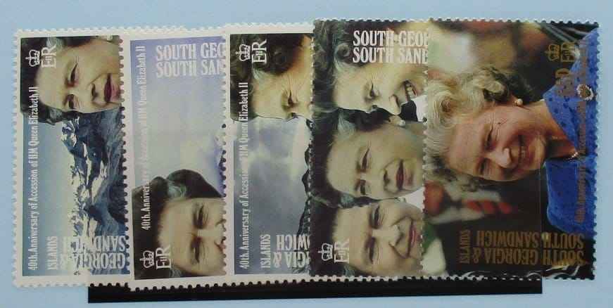 South Georgia and South Sandwich Islands Stamps, 1992, SG209-213, Mint image 0