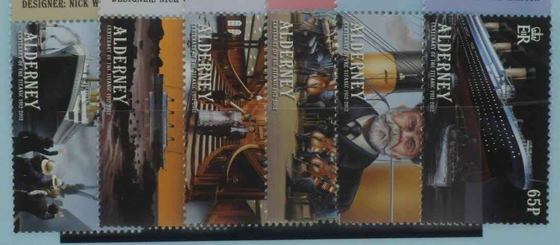 Alderney Stamps, 2012, SGA448-A453, Mint image 0