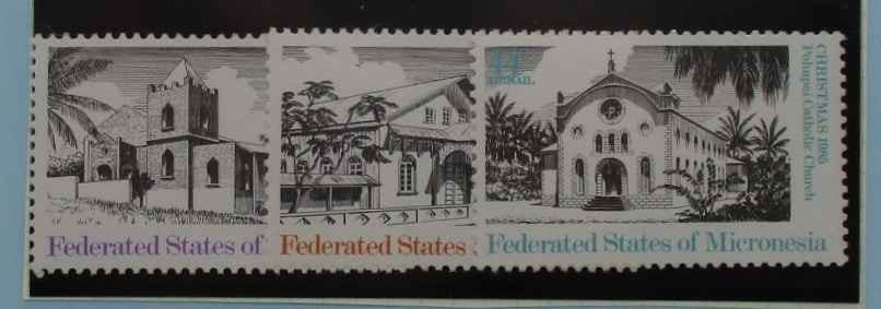 Micronesia Stamps, 1985, SG36-38, Mint image 0
