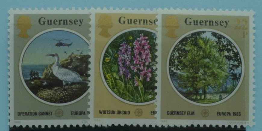 Guernsey Stamps, 1986, SG366-368, Mint image 0