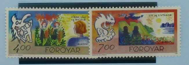 Faroe Islands Stamps, 1995, SG272-273, Mint image 0