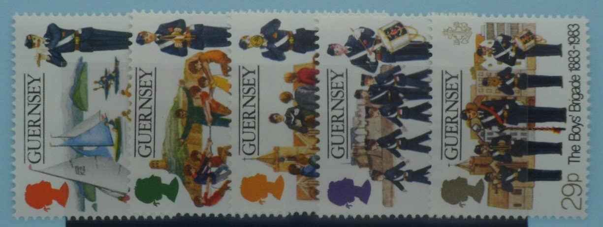 Guernsey Stamps, 1983, SG268-272, Mint image 0