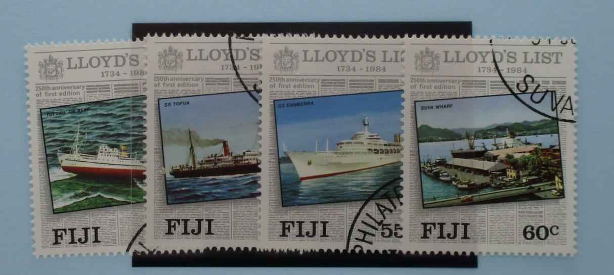 Fiji Stamps, 1984, SG675-678, Used image 0