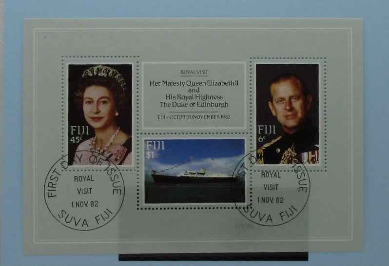 Fiji Stamps, 1982, MS646, Used image 0