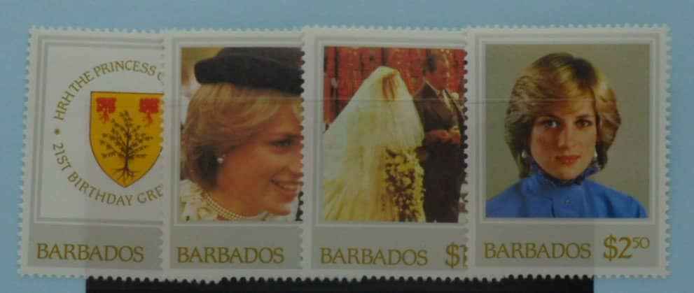 Barbados Stamps, 1982, SG705-708, Mint image 0