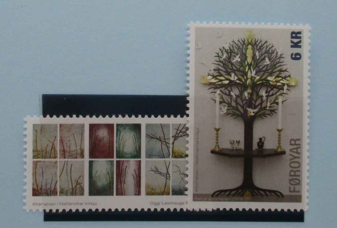 Faroe Islands Stamps, 2009, SG599-600, Mint image 0