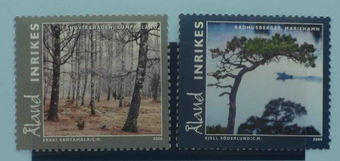 Aland Islands Stamps, 2008, SG307-308, Mint image 0
