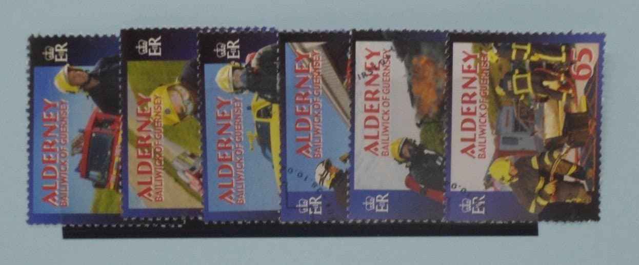 Alderney Stamps, 2004, SGA242-A247, Used image 0