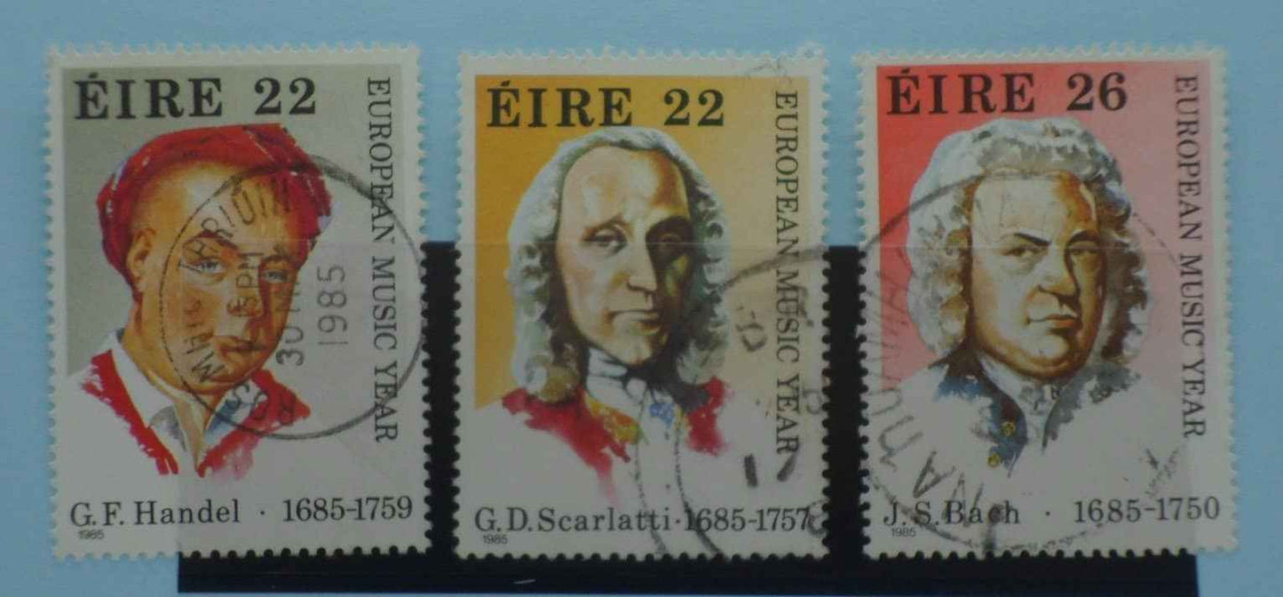 Ireland Stamps, 1985, SG615-617, Used image 0