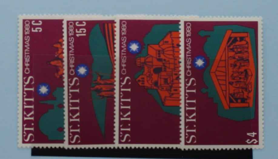 St Kitts Stamps, 1980, SG49-52, Mint image 0