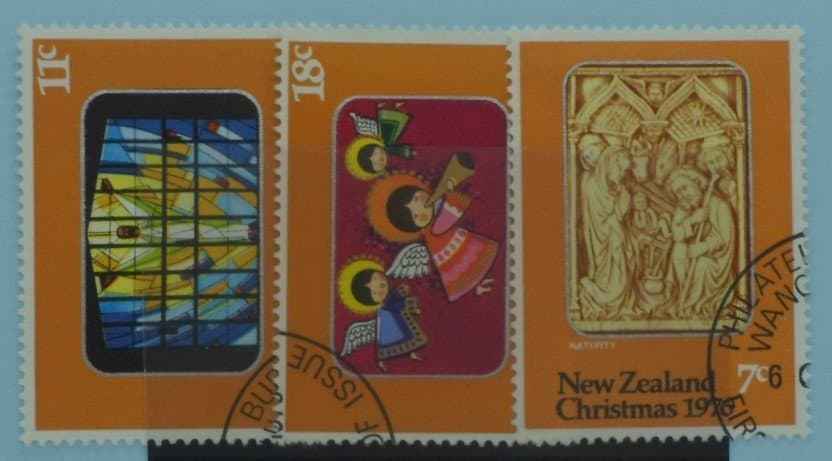New Zealand Stamps, 1976, SG1129-1131, Used image 0