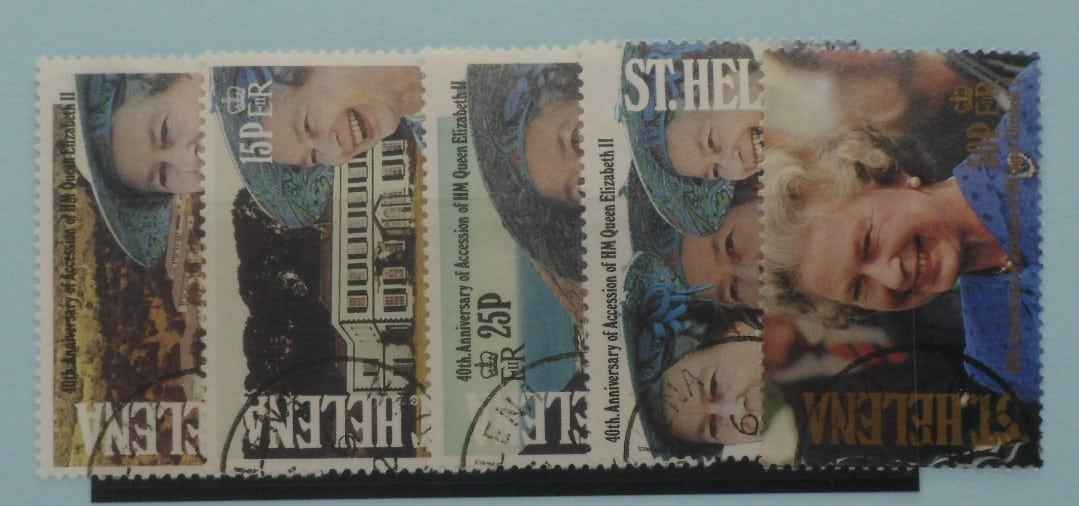 St Helena Stamps, 1992, SG607-611, Used image 0