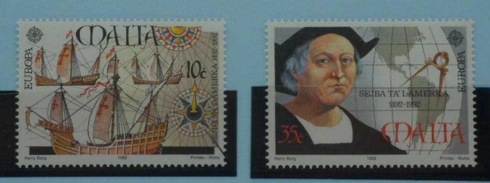 Malta Stamps, 1992, SG919-920, Mint image 0