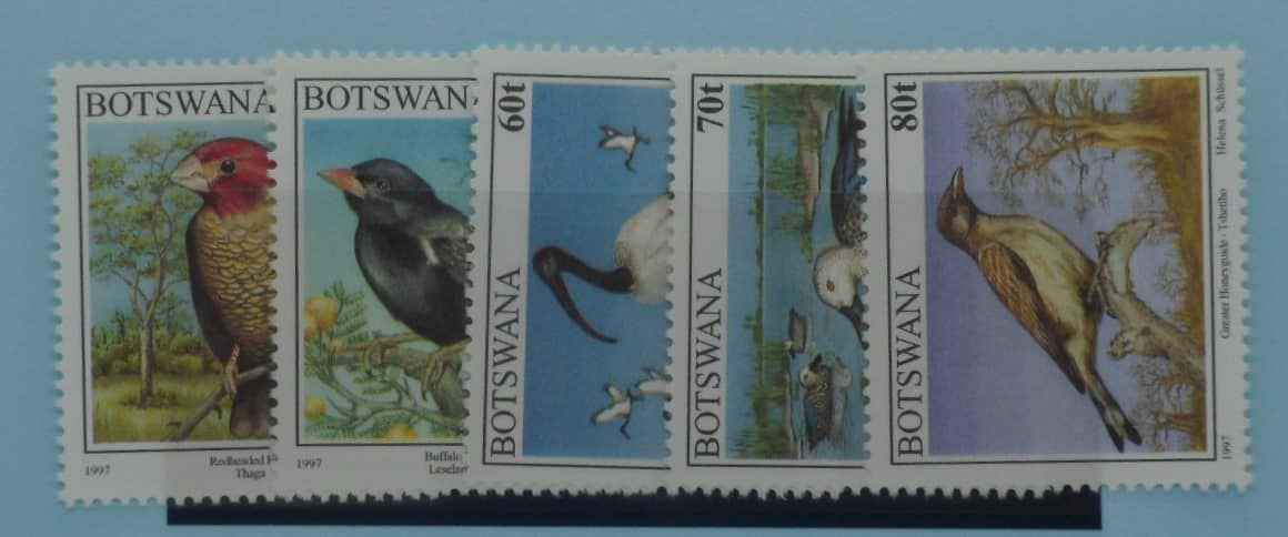 Botswana Stamps, 1997, SG858-862, Mint image 0