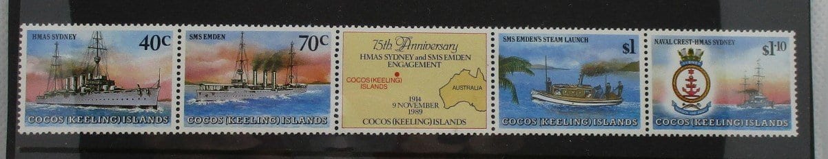 Cocos (Keeling) Islands Stamps, 1989, SG214a, Mint, image 0