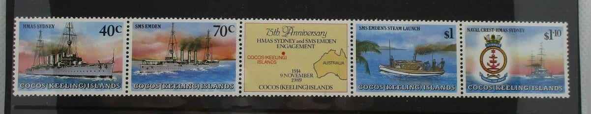 Cocos (Keeling) Islands Stamps, 1989, SG214a, Mint, image 0