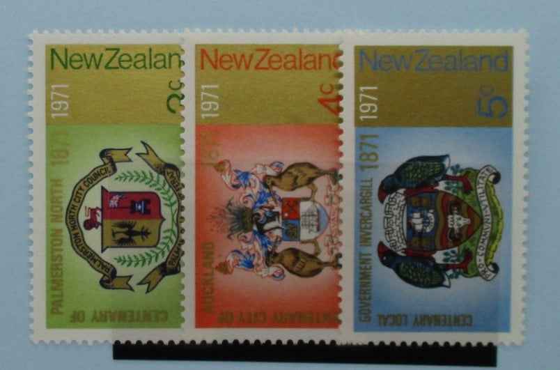 New Zealand Stamps, 1971, SG952-954, Mint image 0
