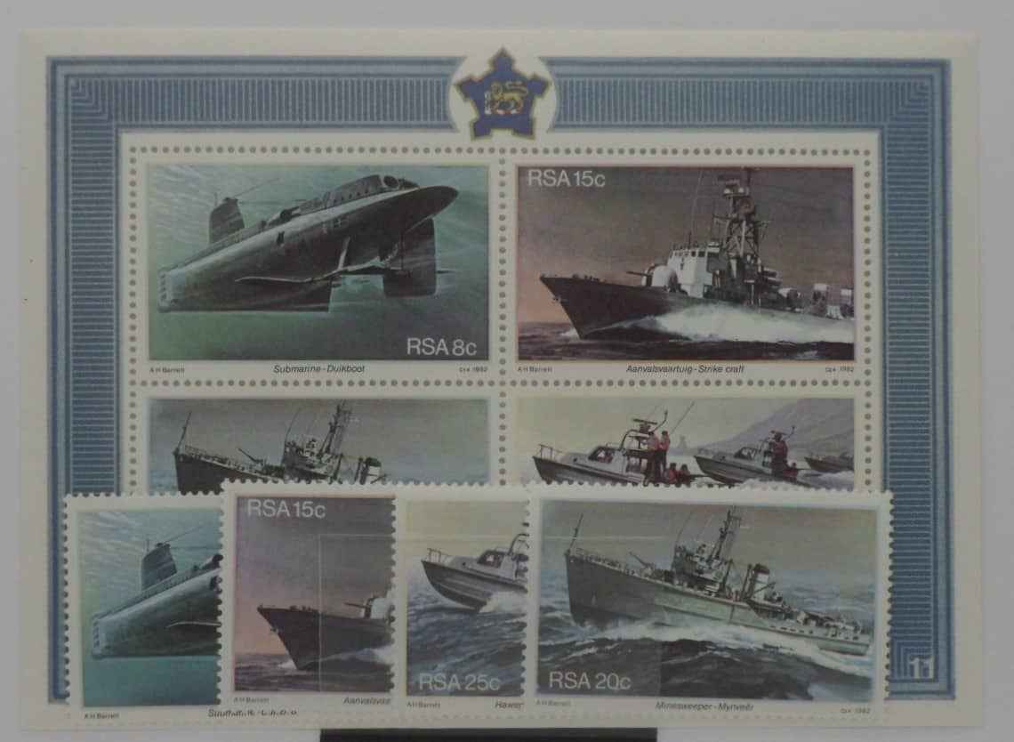 South Africa Stamps, 1982, SG506-509, MS510, Mint image 0
