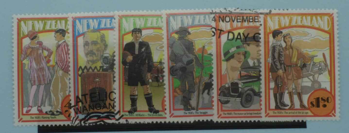 New Zealand Stamps, 1992, SG1707-1712, Used image 0
