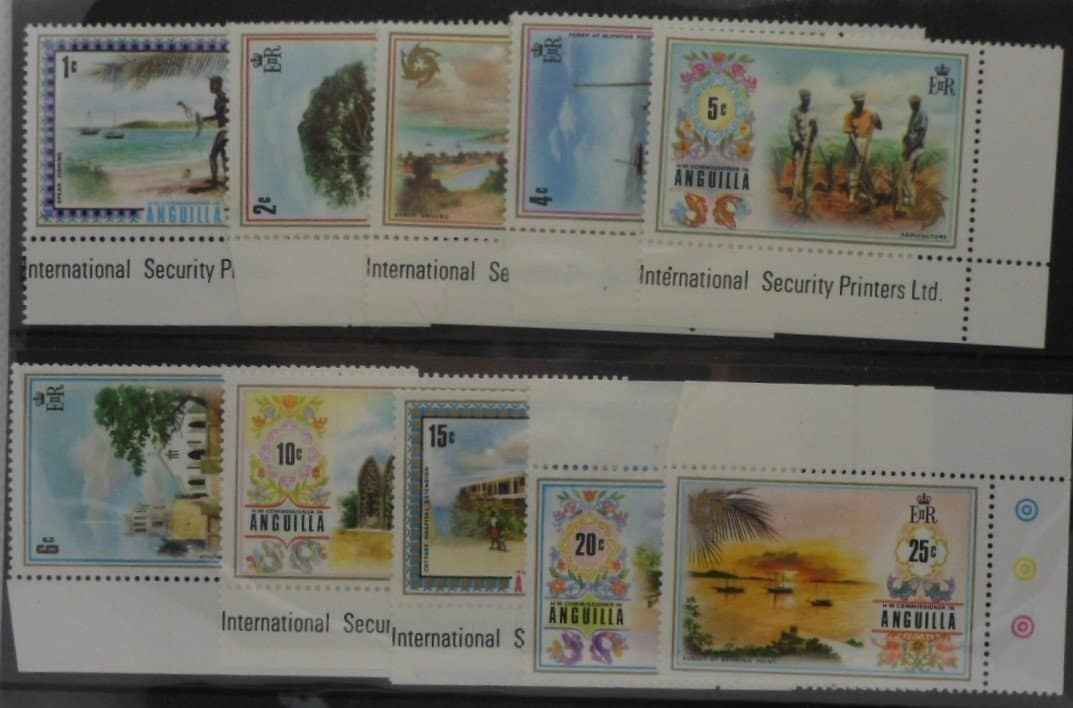 Anguilla Stamps, 1972, SG130-139, Mint image 0