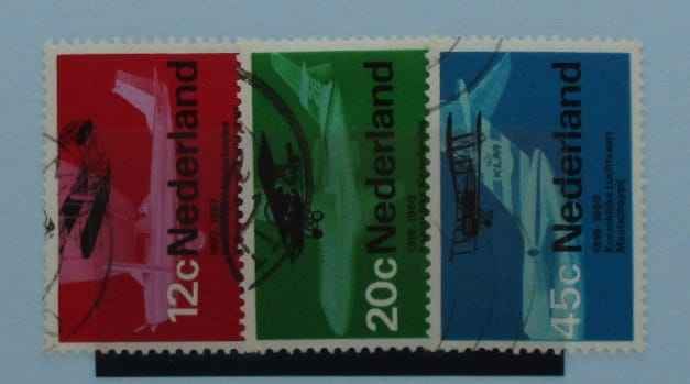 Netherlands Stamps, 1968, SG1058-1060, Used image 0