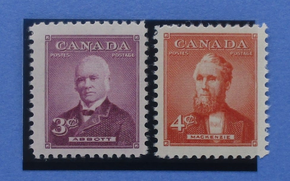Canada Stamps, 1952, SG444-445, Mint image 0