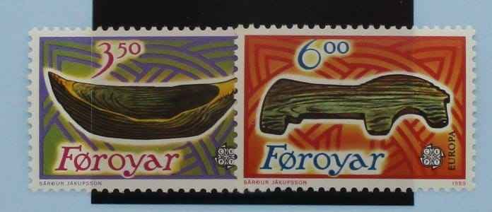 Faroe Islands Stamps, 1989, SG177-178, Mint image 0