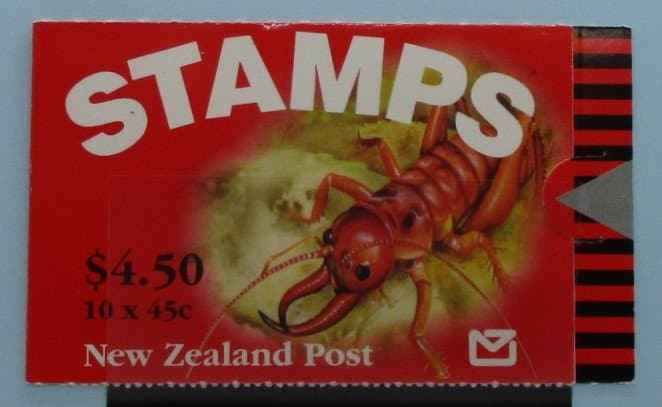 New Zealand Stamps, 1993, SB64, Mint image 0
