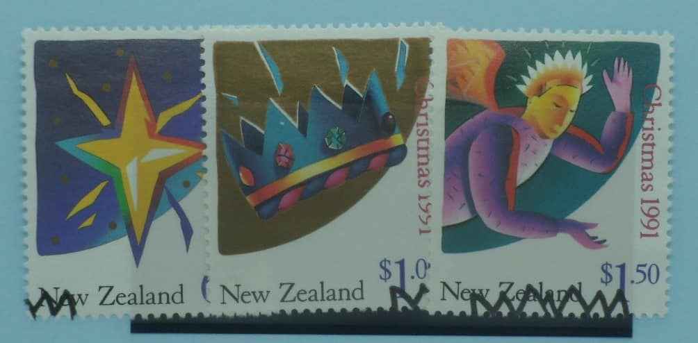 New Zealand Stamps, 1991, SG1632-1634, Used image 0