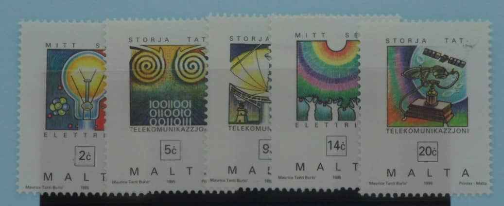 Malta Stamps, 1995, SG992-996, Mint image 0