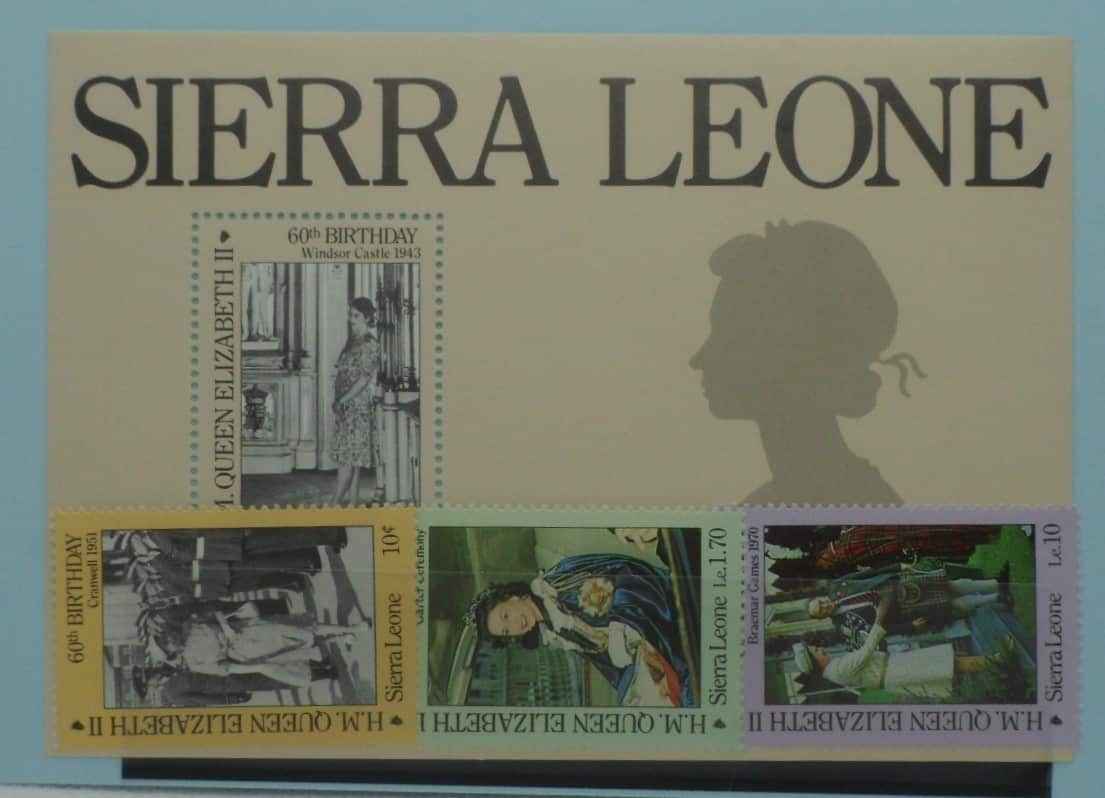 Sierra Leone Stamps, 1986, SG937-939, MS940, Mint image 0