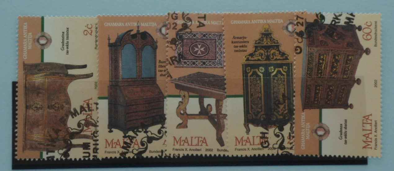 Malta Stamps, 2002, SG1247-1251, Used image 0