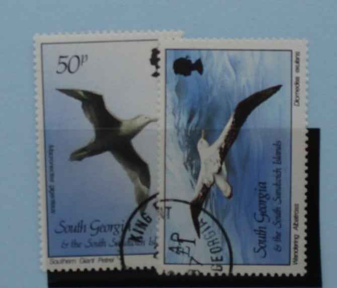 South Georgia and South Sandwich Islands Stamps, 1987, SG173-174, Used image 0