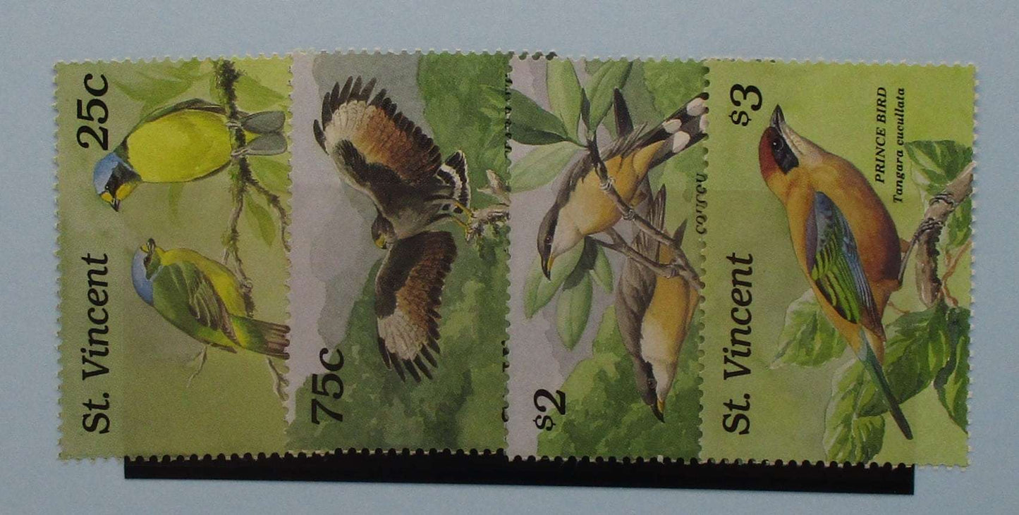 St Vincent Stamps, 1989, SG1244-1247, Mint image 0